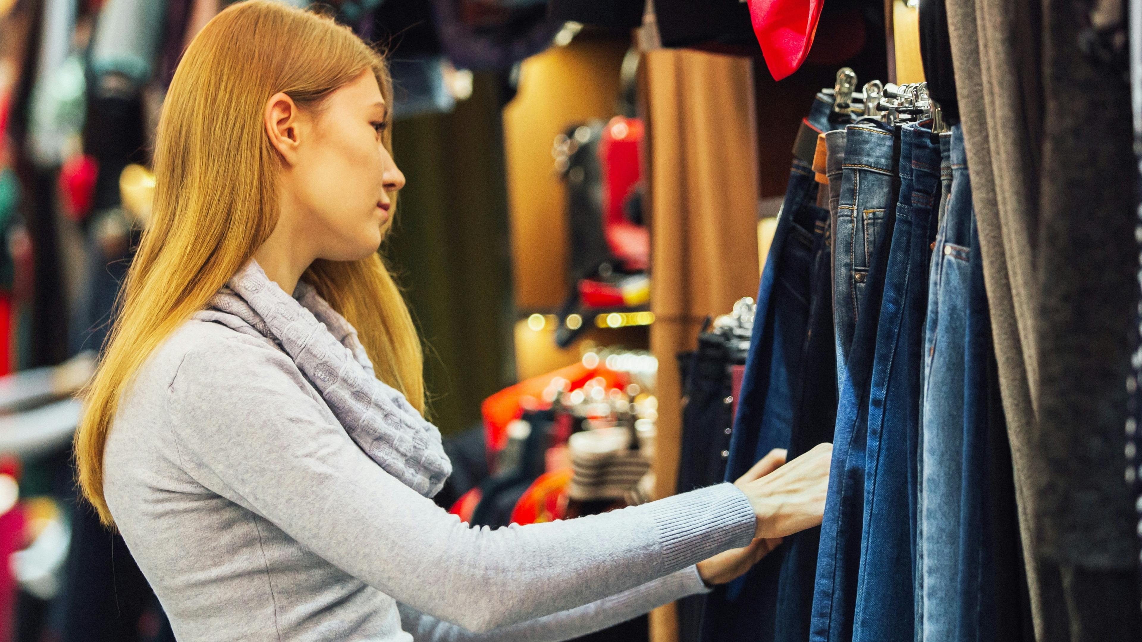 Image: Shopper In Store